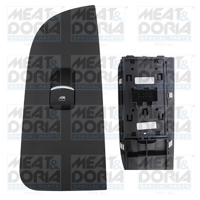 Switch, window regulator